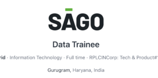 SAGO is Hiring Data Trainee | Job Openings 2025 for Freshers